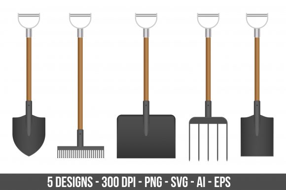 Download Garden Tools Clipart Set. - Garden tools Collection