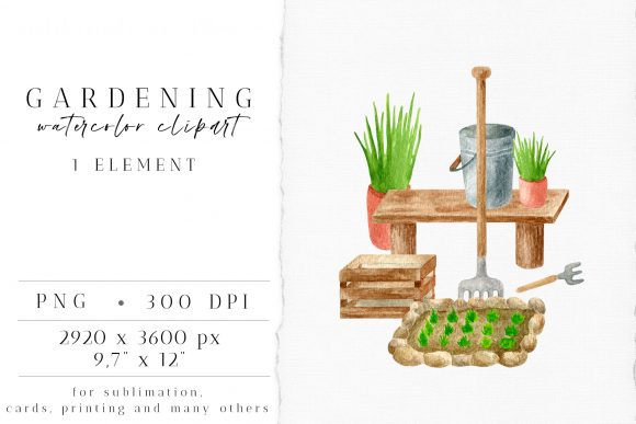 Download Garden Tools Composition Clipart - Garden tools Collection