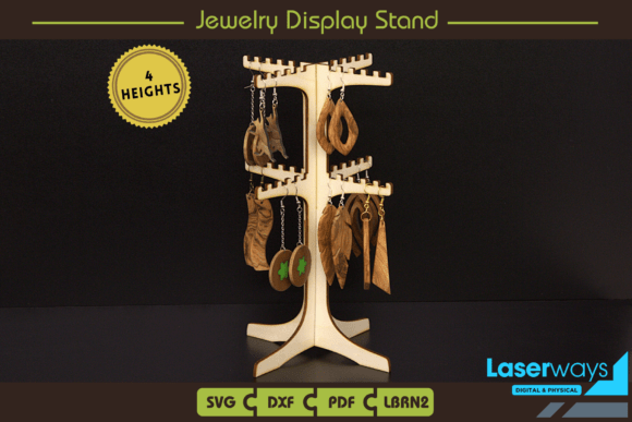 Download Jewelry Display Stand, 4 Differ. Heights - Premium Resources