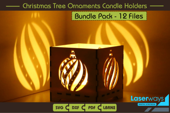 Download Christmas Tree Ornaments Candle Holders - Premium Resources